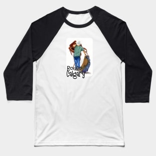 Rodeo In Calgary Baseball T-Shirt